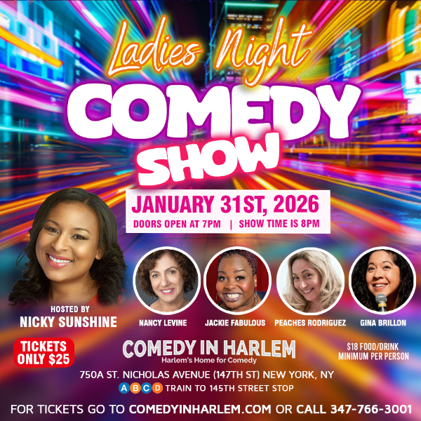 Ladies Night Comedy Show Headshot