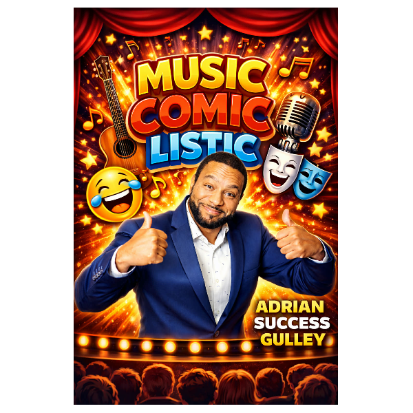 Music-comic-listic Headshot