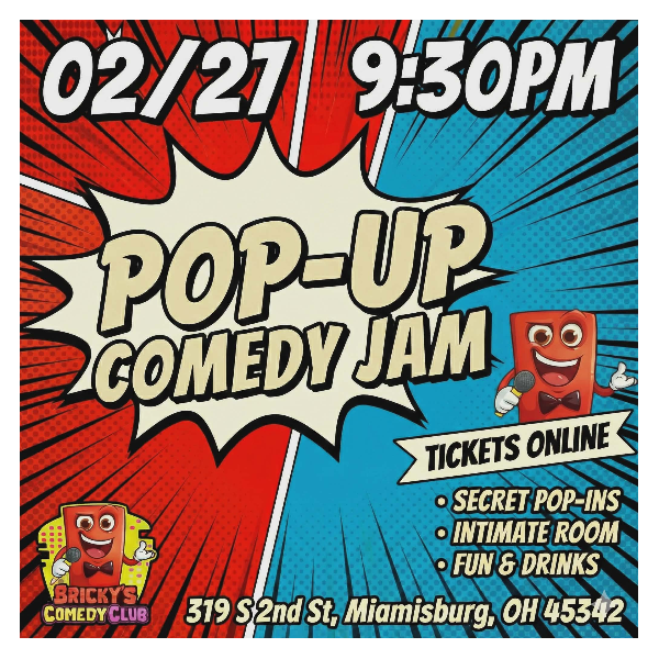 POP-UP COMEDY JAM Headshot