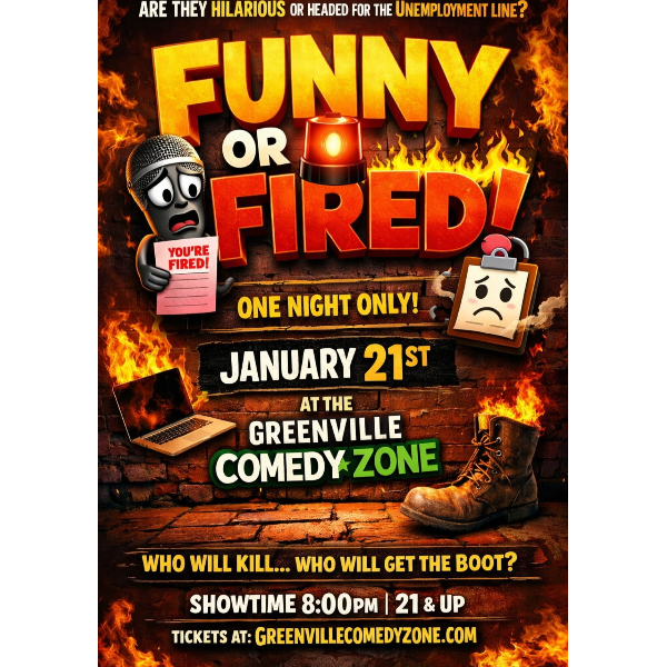 Funny or Fired! Headshot