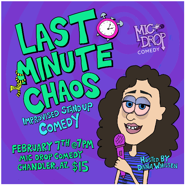 Last Minute Chaos: Improvised Standup Comedy Headshot