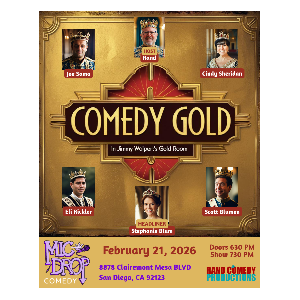 Comedy Gold Headshot