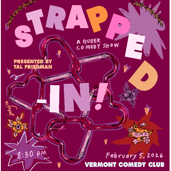 STRAPPED-IN! Queer Showcase Headshot