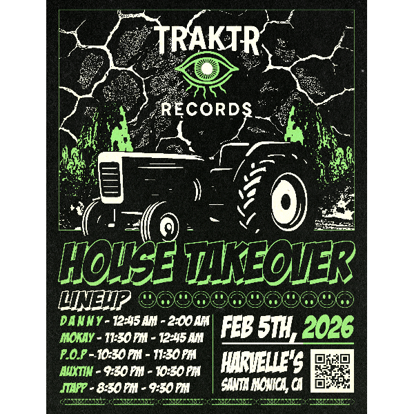 TRAKR RECORDS - HOUSE TAKEOVER Headshot