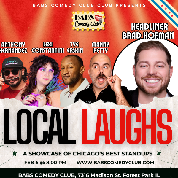Local Laughs Standup Showcase Headliner Image