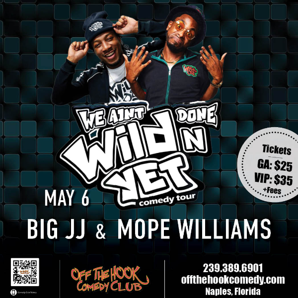 We Ain't Done Wild'N Yet Comedy Tour Headshot