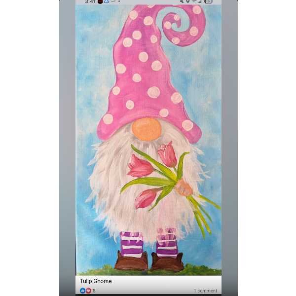 Paint & Sip at Comedy Cabin Headshot