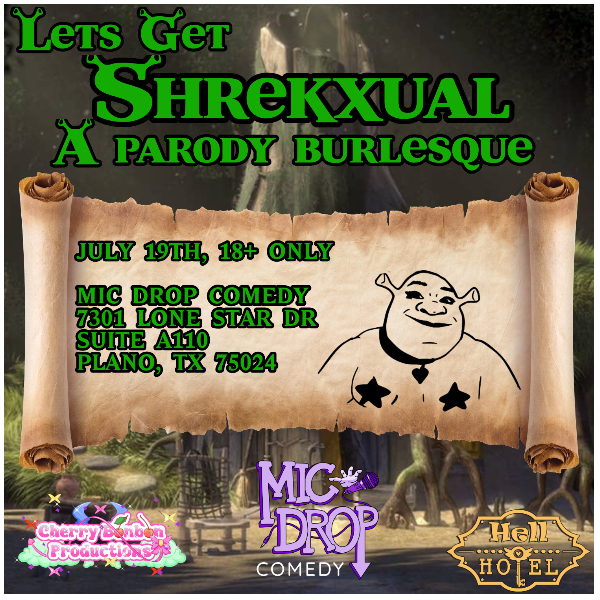 Shrekxual Burlesque Headshot