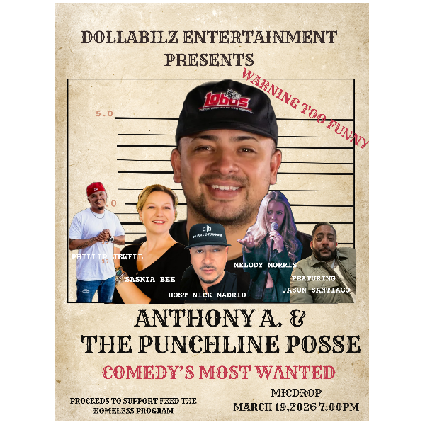 Anthony A. & The Punchline Posse Headshot