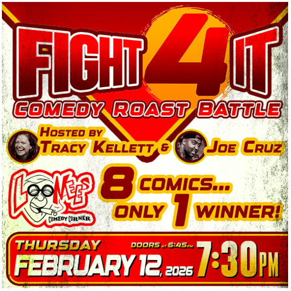 FIGHT 4 IT! Comedy Roast Battle Headshot