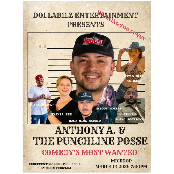 Anthony A. & The Punchline Posse Headshot