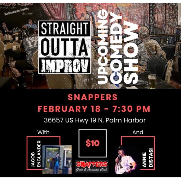 STRAIGHT OUTTA IMPROV COMEDY SHOW Headshot