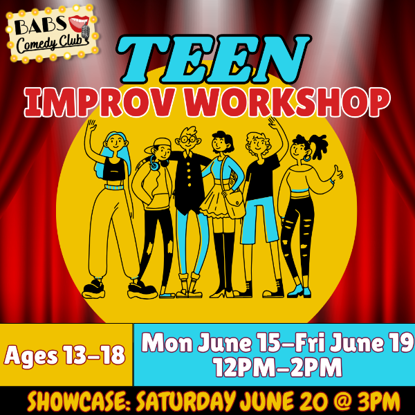 Teen Improv Summer Workshop Headshot