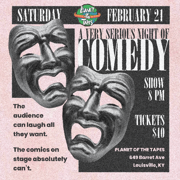 A Very Serious Night of Comedy Headshot