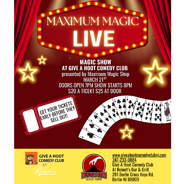 Maximum Magic Live Headliner Image