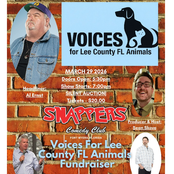Voices for lee county animals fundraiser Headshot