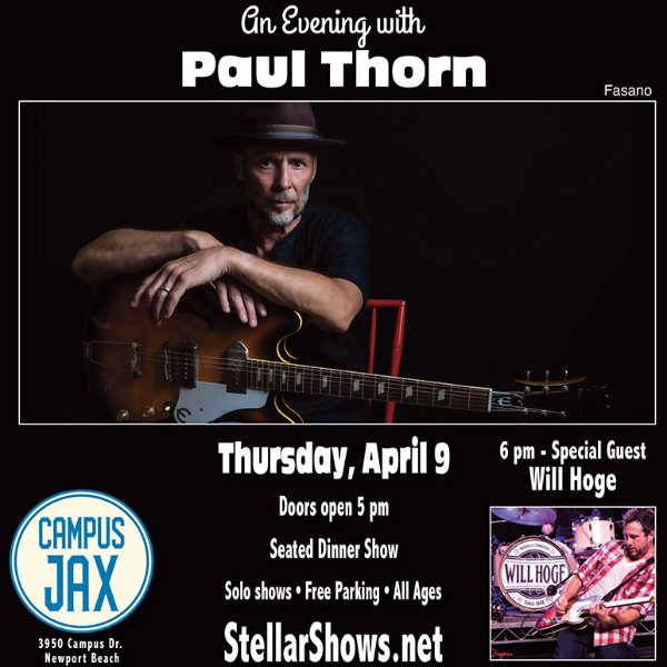 An Evening with Paul Thorn and Will Hoge Headshot