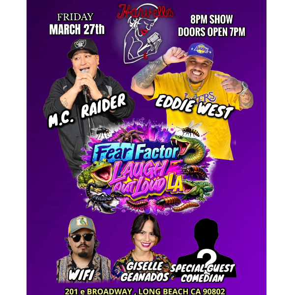 FEAR FACTOR - LAUGH OUT LOUD Headshot