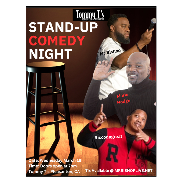 Mr.Bishop Comedy Extravaganza Headshot