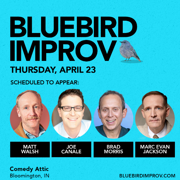Bluebird Improv Headshot