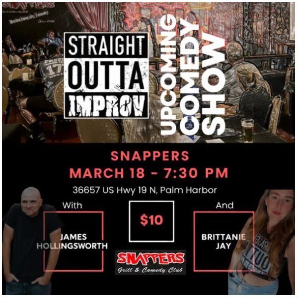 STRAIGHT OUTTA IMPROV COMEDY SHOW Headshot