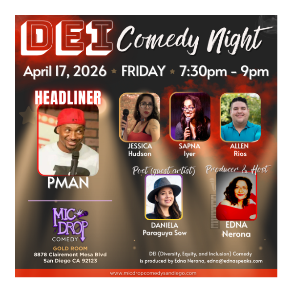 DEI Comedy – Asian Women Comedians Headshot