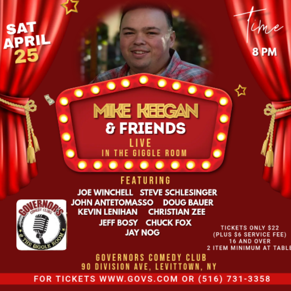 MIKE KEEGAN GIGGLE ROOM Headshot