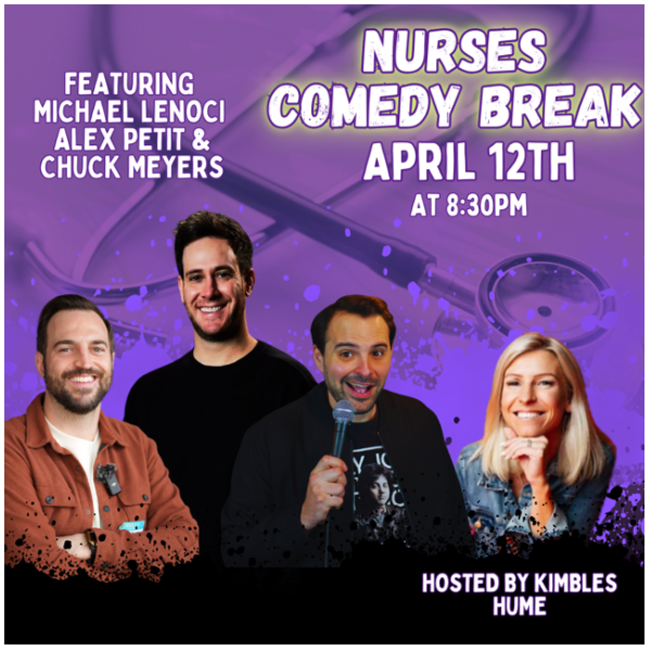 Nurses Comedy Break  Headshot