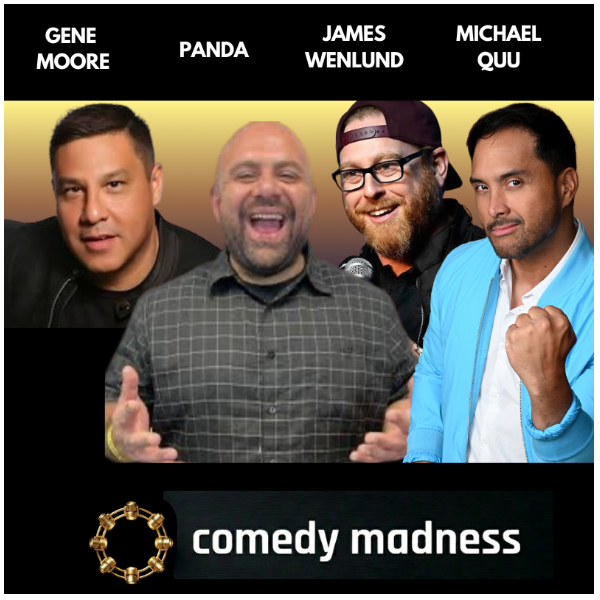 Comedy Madness with Michael Quu Headshot