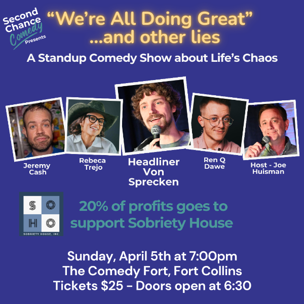 Second Chance Comedy Show Headshot