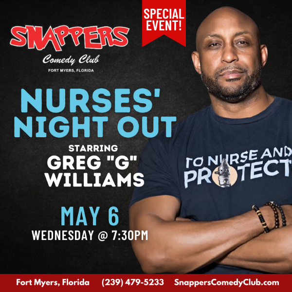 Nurses Night Out with Greg Williams Headshot