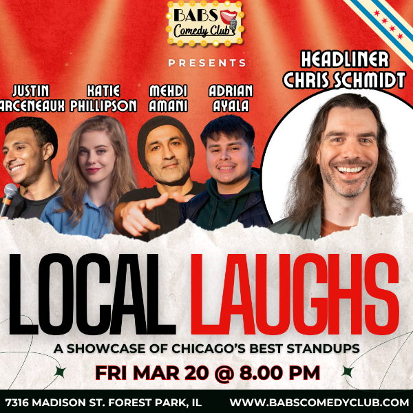 Stand Up Showcase Headshot