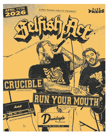 Selfish Act Headliner Image