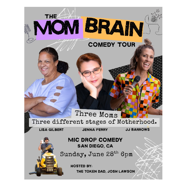 The Mom Brain Comedy Tour Headshot