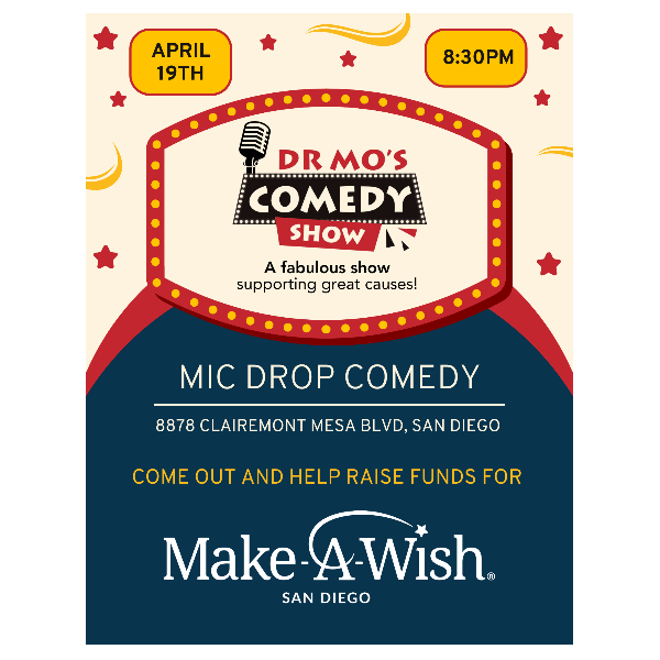 Dr Mo's Comedy Show  Headshot