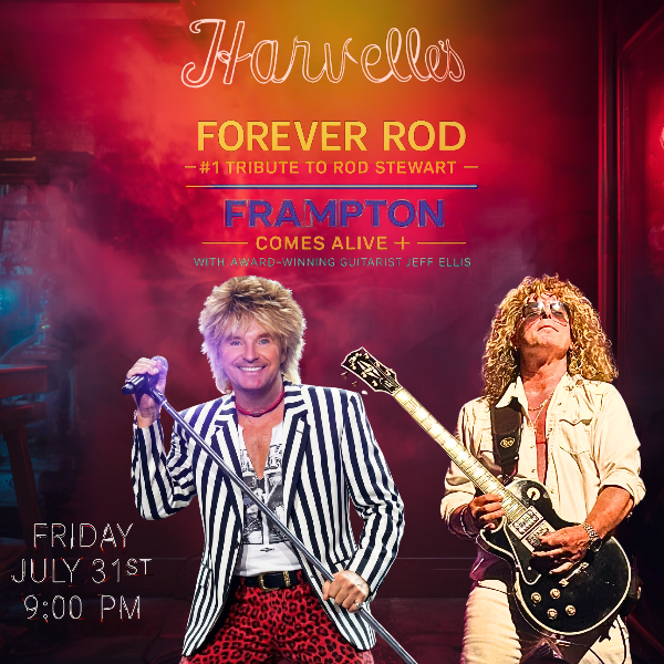 LEGENDS OF ROCK: FOREVER ROD & FRAMPTON COMES ALIVE Headshot