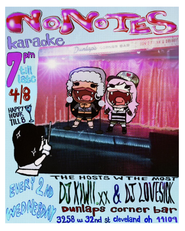 No Notes Karaoke Headliner Image