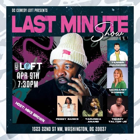 Last Minute Comedy Show Headshot