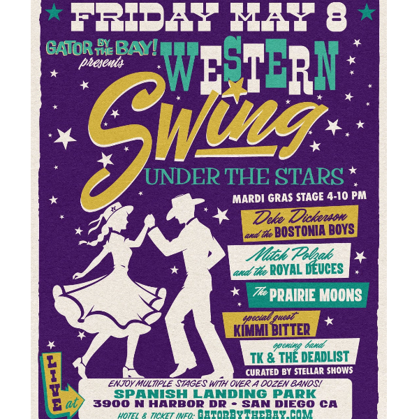 Western Swing Under the Stars at Gator By The Bay Headshot