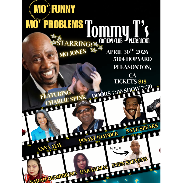 Mo' Funny, Mo' Problems Starring Mo Jones Headshot
