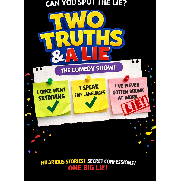 Two truths and a lie Headshot