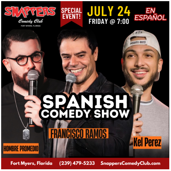 Spanish Comedy Show Headshot
