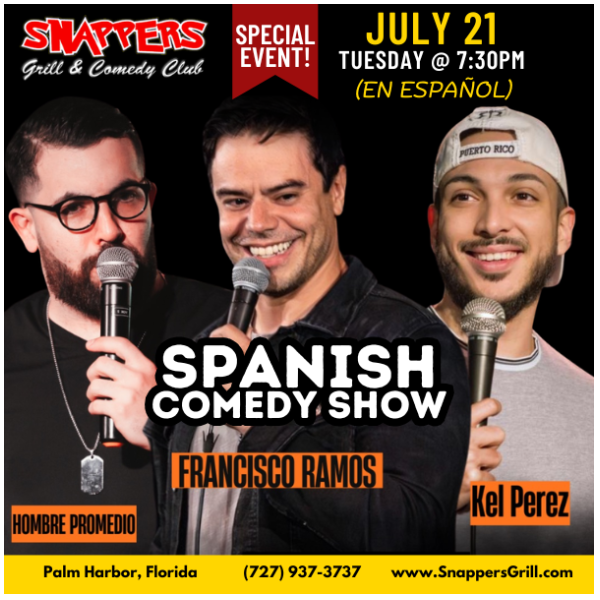 Spanish Comedy Show Headshot