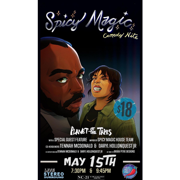 Spicy Magic Comedy Nite Headshot