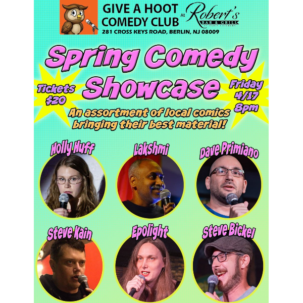 Spring Comedy Showcase Headliner Image