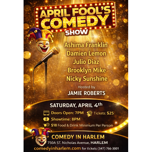 April Fools Comedy Show Headshot