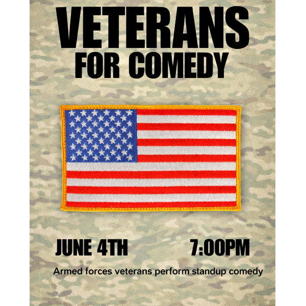 Veterans for Comedy Headshot