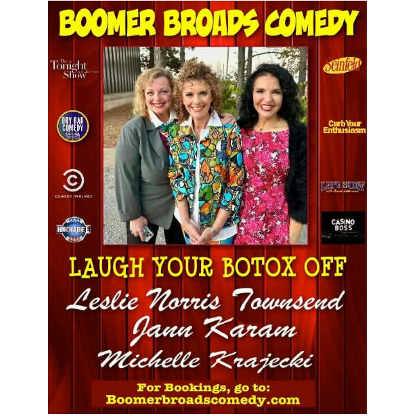Boomer broads comedy Headshot