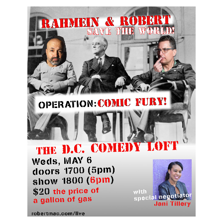 Rahmein and Robert Save The World Headshot