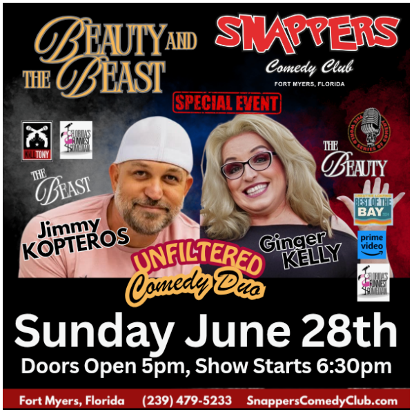 Beauty and the Beast Unfiltered Comedy Headshot